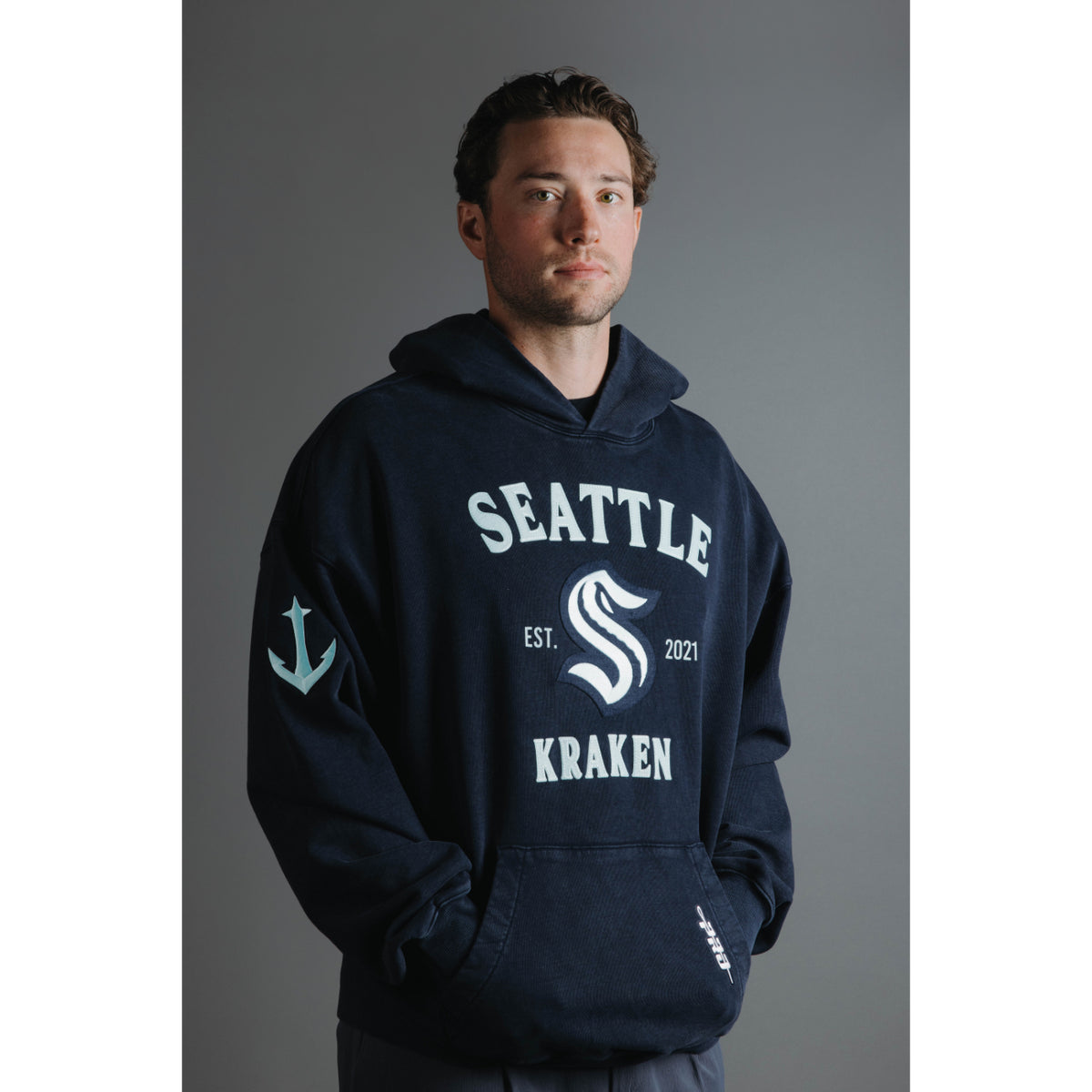 Seattle Kraken Pro Standard First Team Enzyme Wash Hoodie