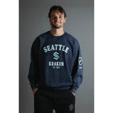 Seattle Kraken Pro Standard First Team Enzyme Wash Crewneck