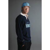 Seattle Kraken Mitchell and Ness Roots Long Sleeve Polo Pullover