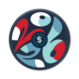 Seattle Kraken 2026 Happy New Year Puck
