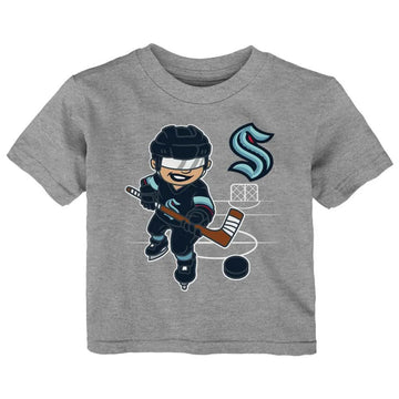 Jersey Ninja - Seattle Seahawks Grey Hockey Jersey