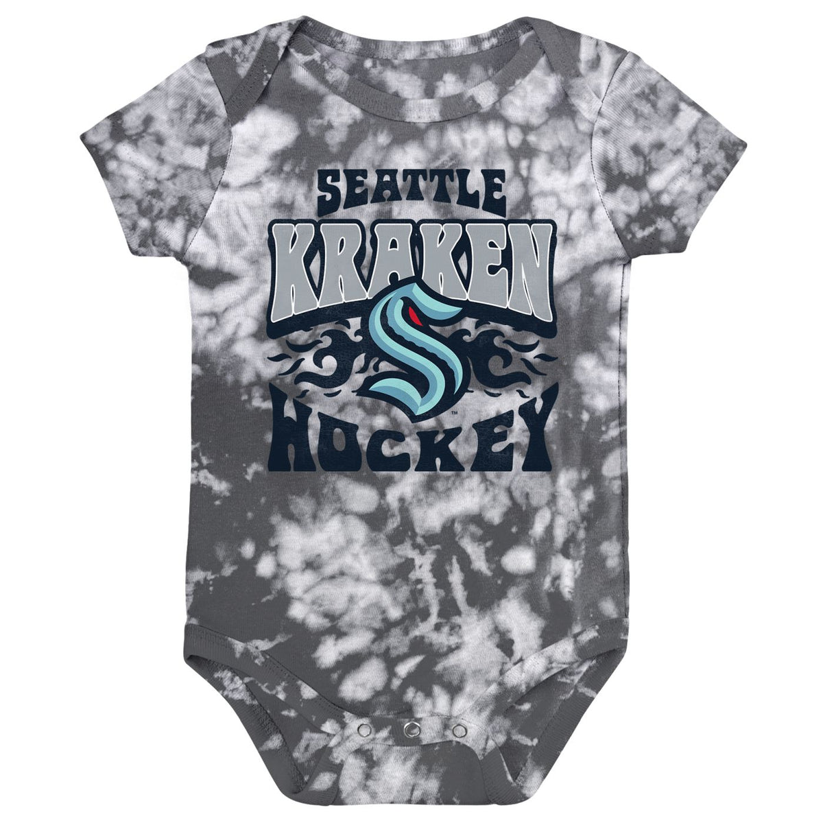 Seattle Kraken Outerstuff Bleach Out Onesie