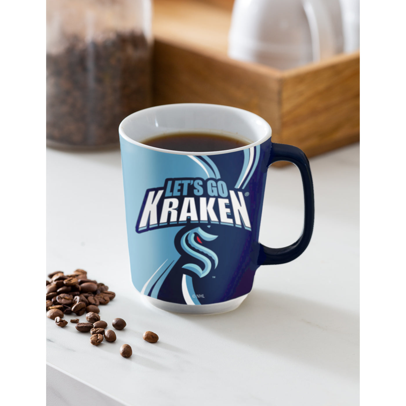 Seattle Kraken Lets Go Coffee Mug – Seattle Hockey Team Store