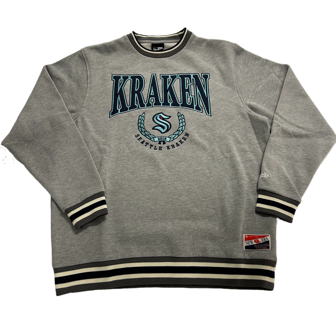 Seattle Kraken Adidas Team Issue Pullover - Gray / MD