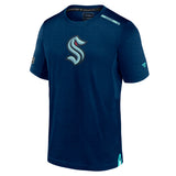 Seattle Kraken Mens Primary Rink Performance Tee