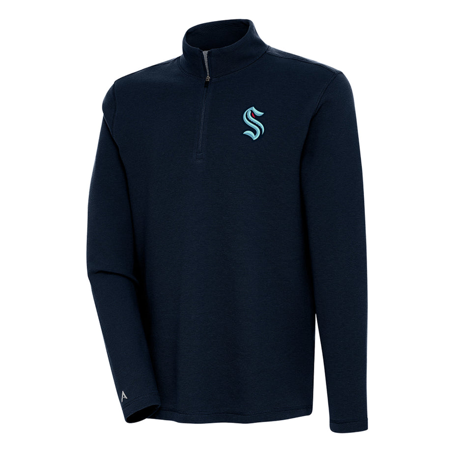 Seattle Kraken Antigua Mens Shore Quarter Zip – Seattle Hockey