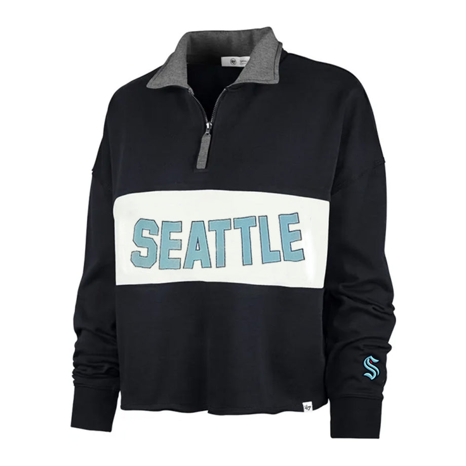 Seattle Kraken '47 Womens Next Level Quarter Zip – Seattle Hockey