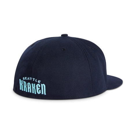 Seattle Kraken New Era 5950 Pin Navy Cap
