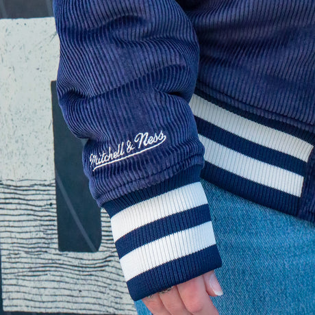 Seattle Kraken Mitchell & Ness Corduroy Varsity Jacket