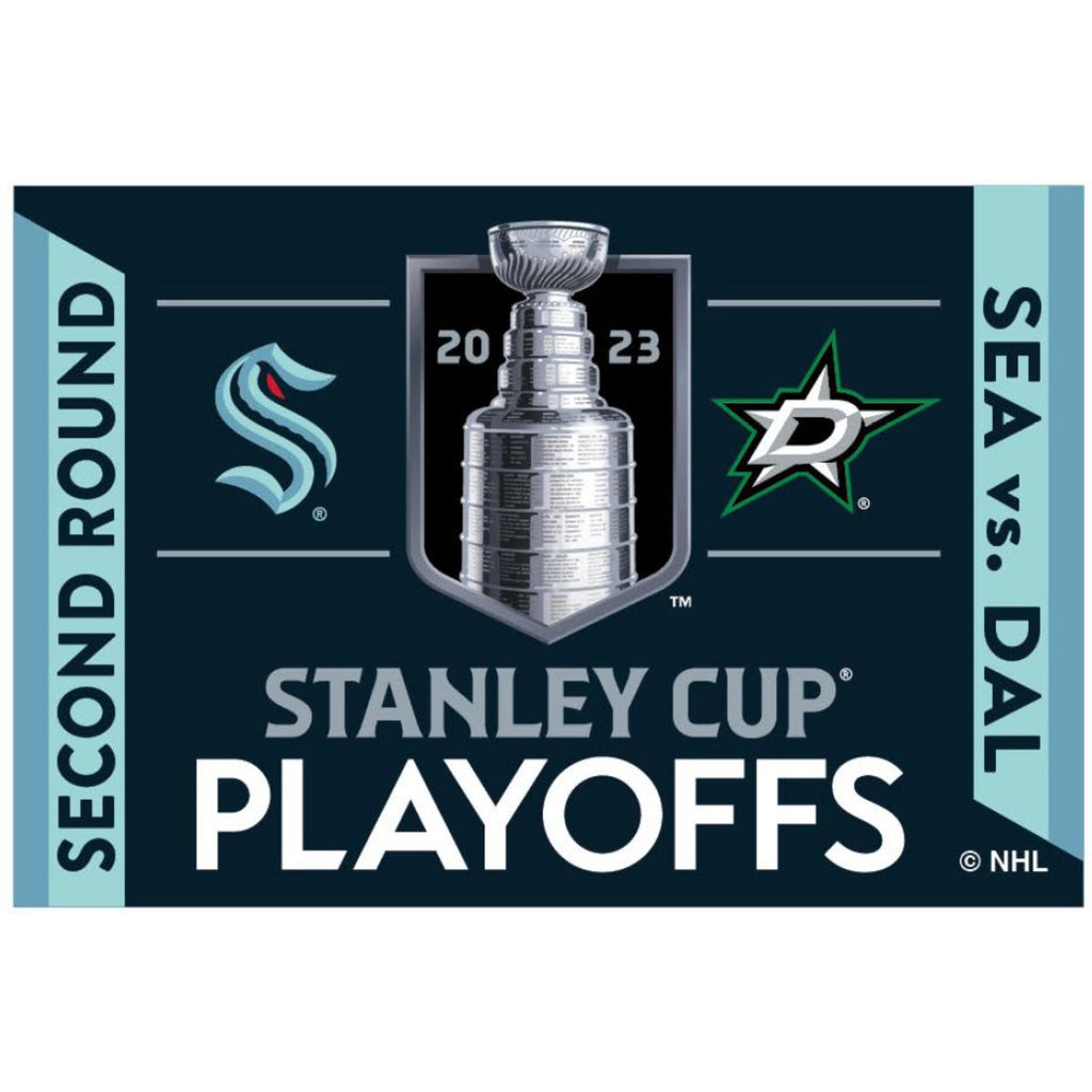 Seattle Kraken Highland Mint 2023 Stanley Cup Playoffs First