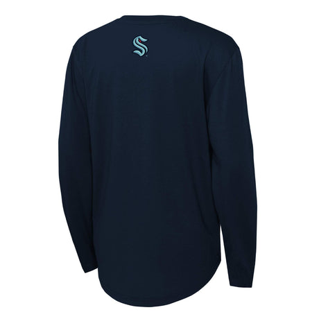Seattle Kraken Youth Barnburner Long Sleeve Tee