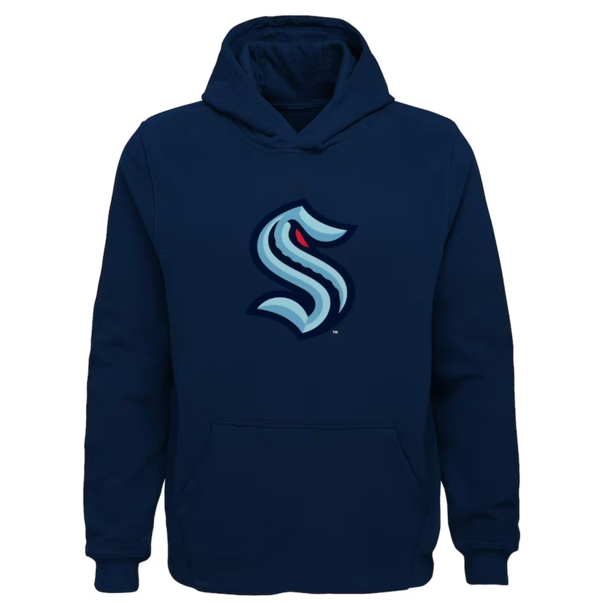 Seattle Kraken Youth Prime Hoodie Navy