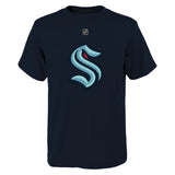 Seattle Kraken Matty Beniers #10 Outerstuff Youth Name and Number Tee