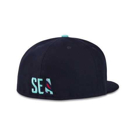 Seattle Kraken Navy Skyline Primary New Era 5950 Hat