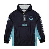 Seattle Kraken Mitchell & Ness Team OG 2.0 Anorak Windbreaker