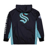 Seattle Kraken Mitchell & Ness Team OG 2.0 Anorak Windbreaker