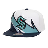 Seattle Kraken Mitchell & Ness Waverunner Snapback