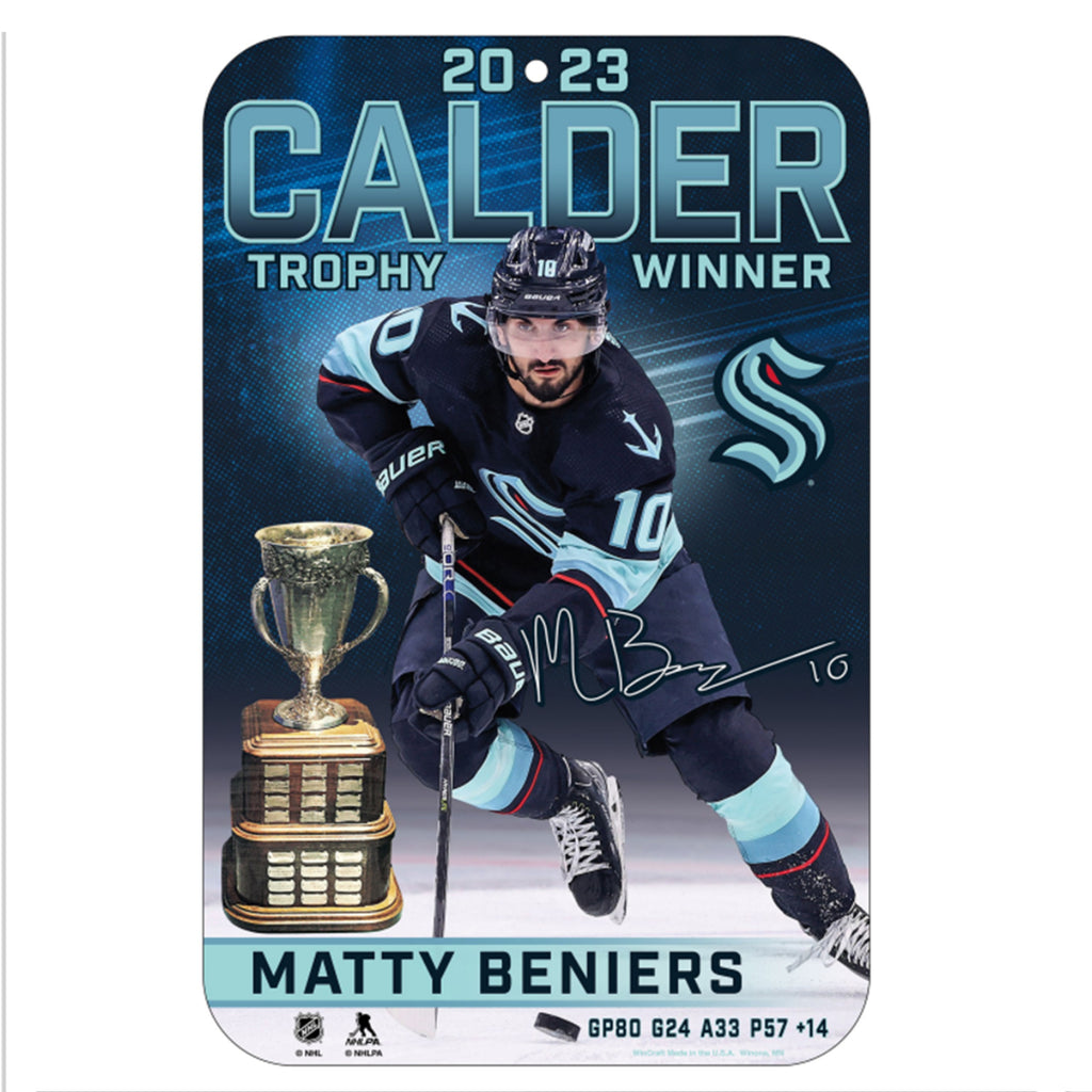 Matty BENIERS Seattle Kraken 2023 Season Reverse Retro 2 Men´s NHL Hockey  Jersey
