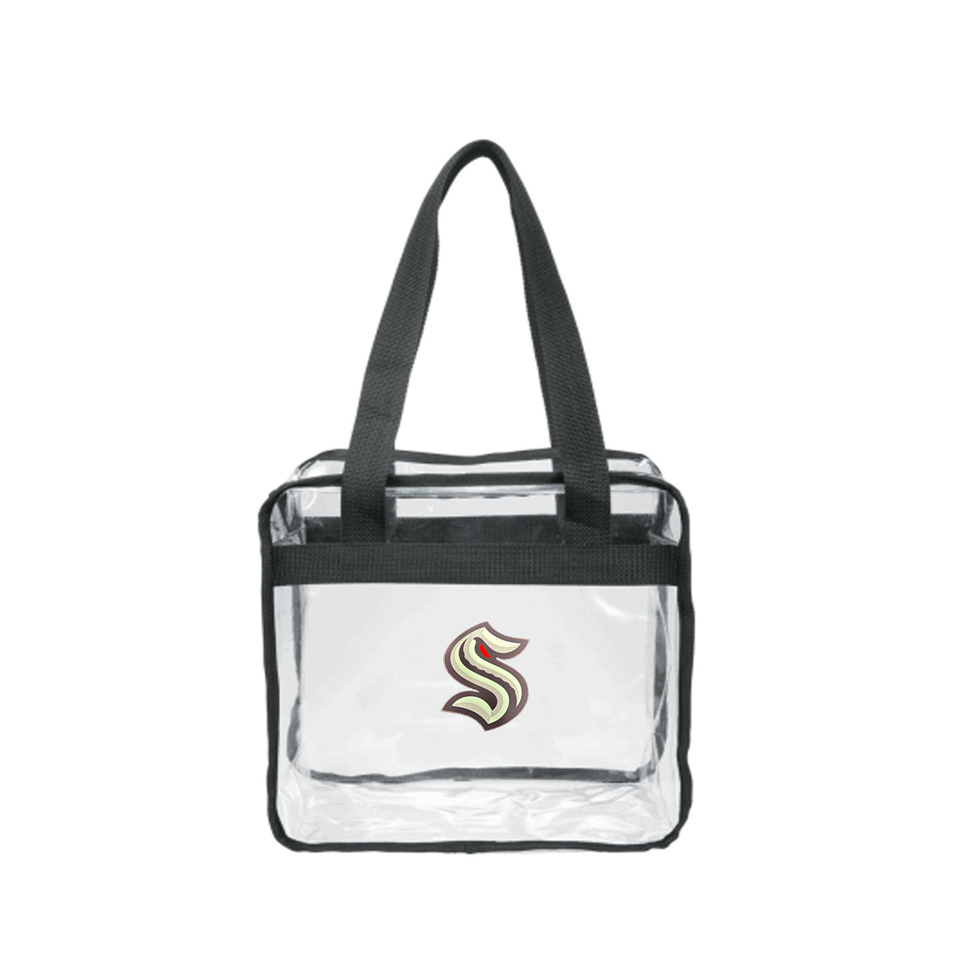 Clear stadium bag in cheap store