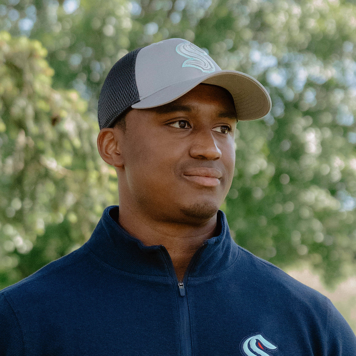 Seattle Kraken New Era 3930 EG Neo Gray