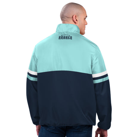 Seattle Kraken Earned Run Half Zip Pullover