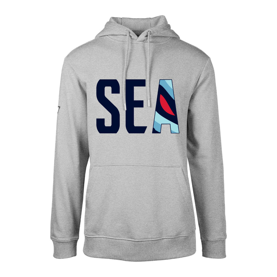 Seattle Kraken SEA Podium Gray Hoodie – Seattle Hockey Team Store 