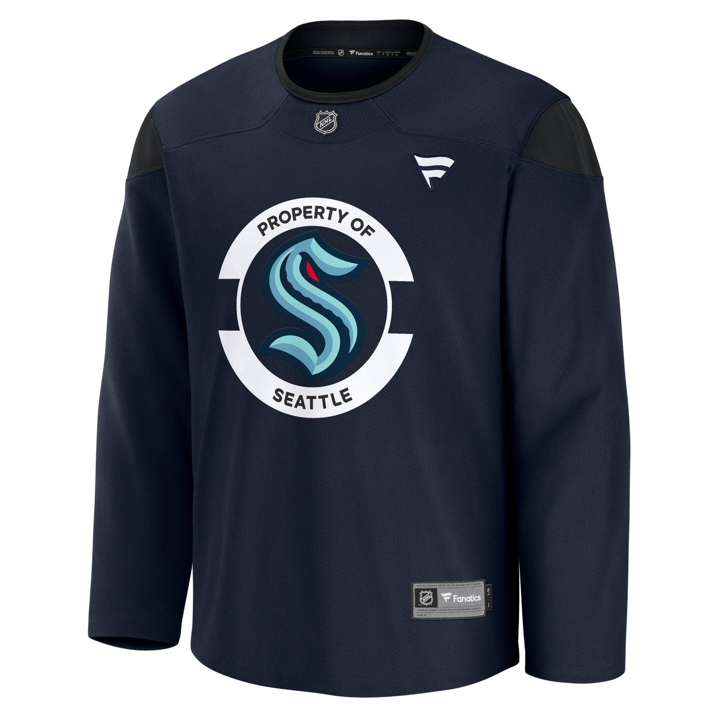 Seattle Kraken Navy Blank Practice Jersey – Seattle Hockey Team Store