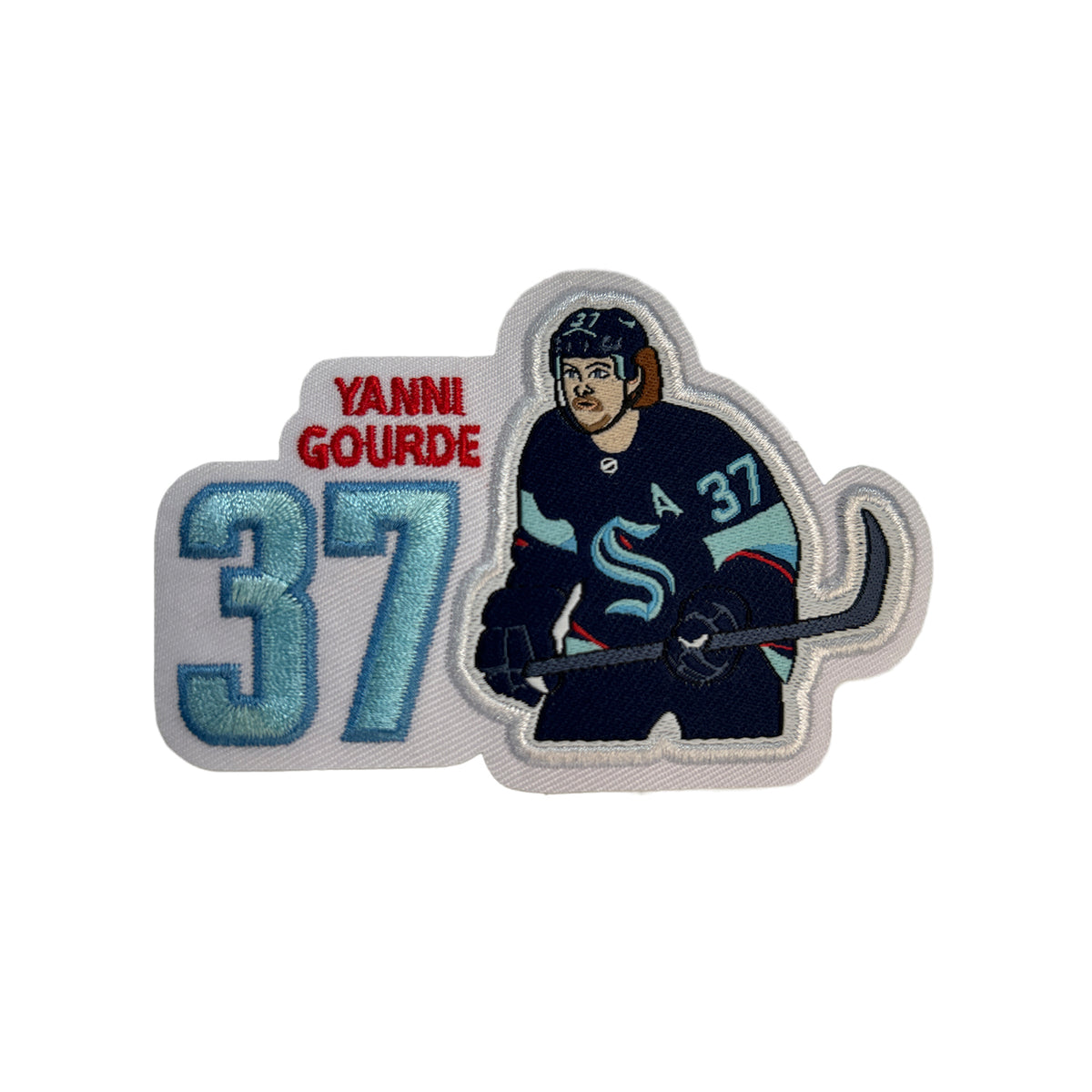 Seattle Kraken Yanni Gourde Patch