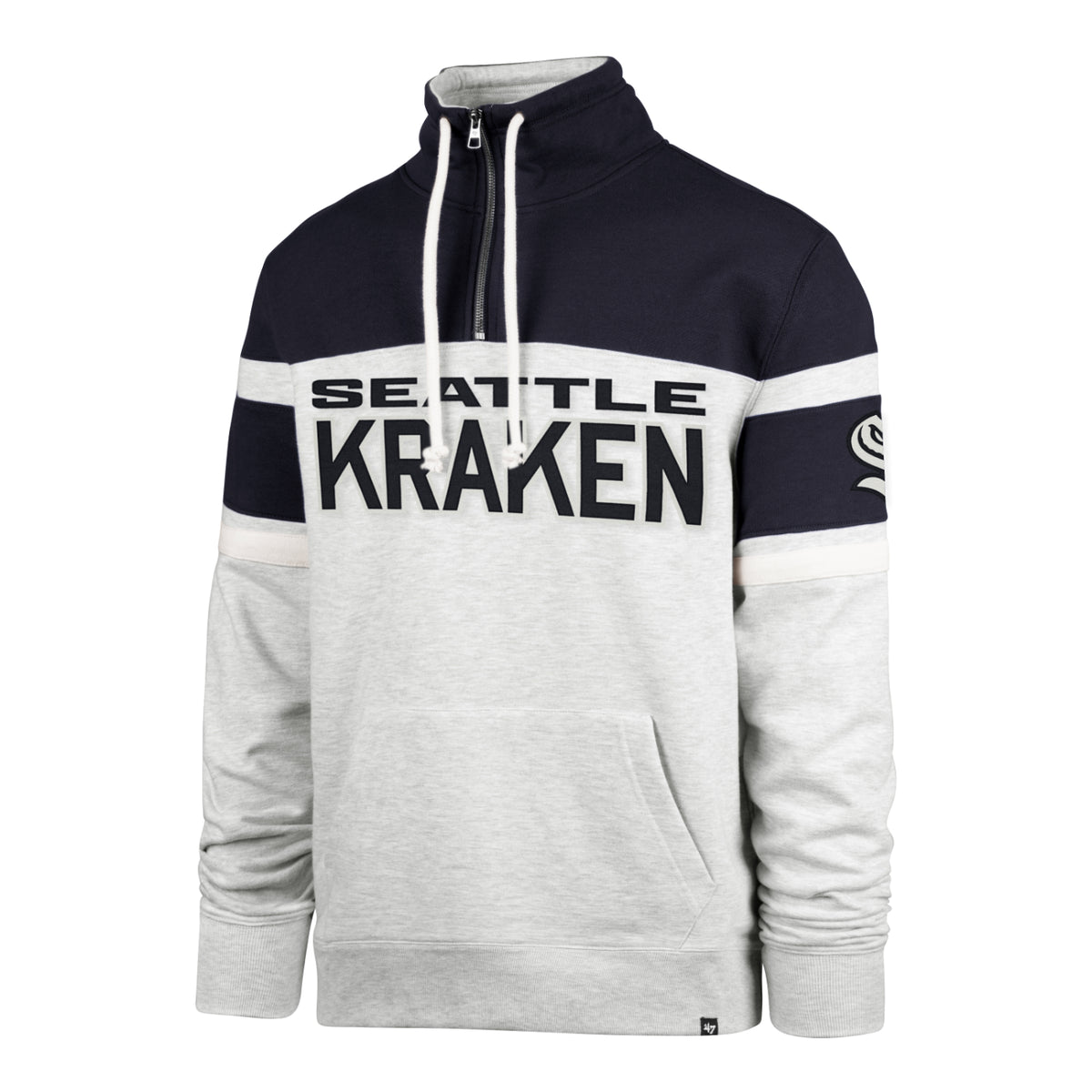 Seattle Kraken '47 Double Header Amp Bar Quarter Zip