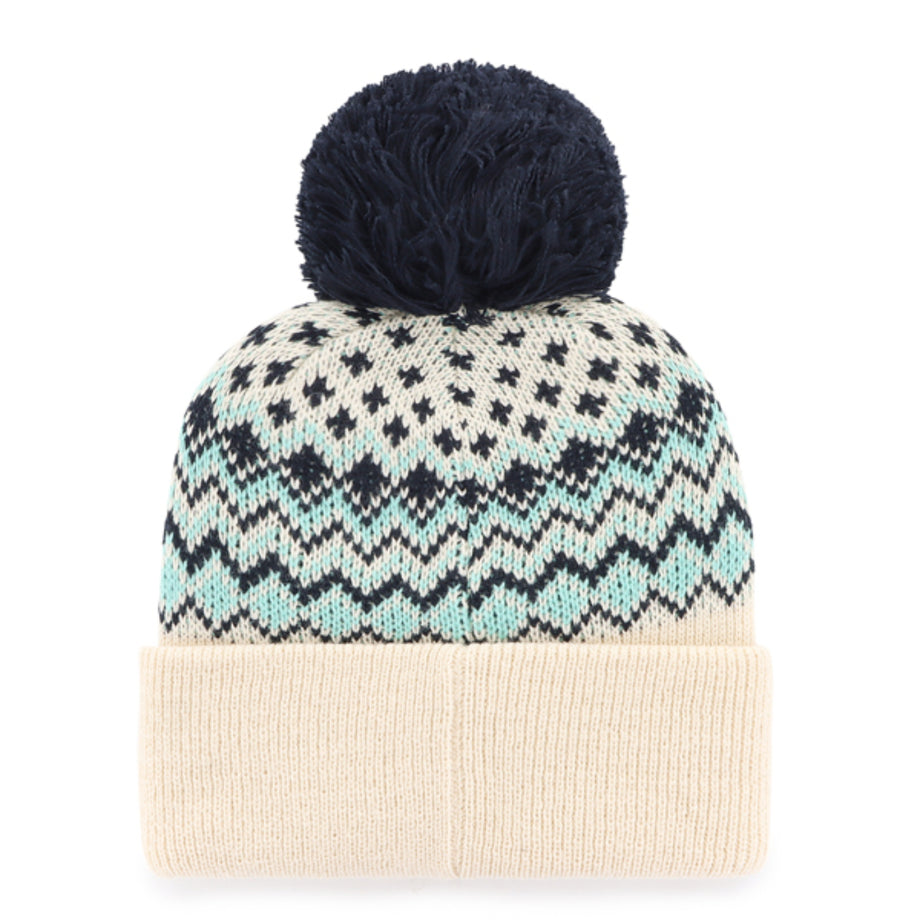 Seattle Kraken '47 Natural Elsa Cuff Knit Beanie – Seattle Hockey