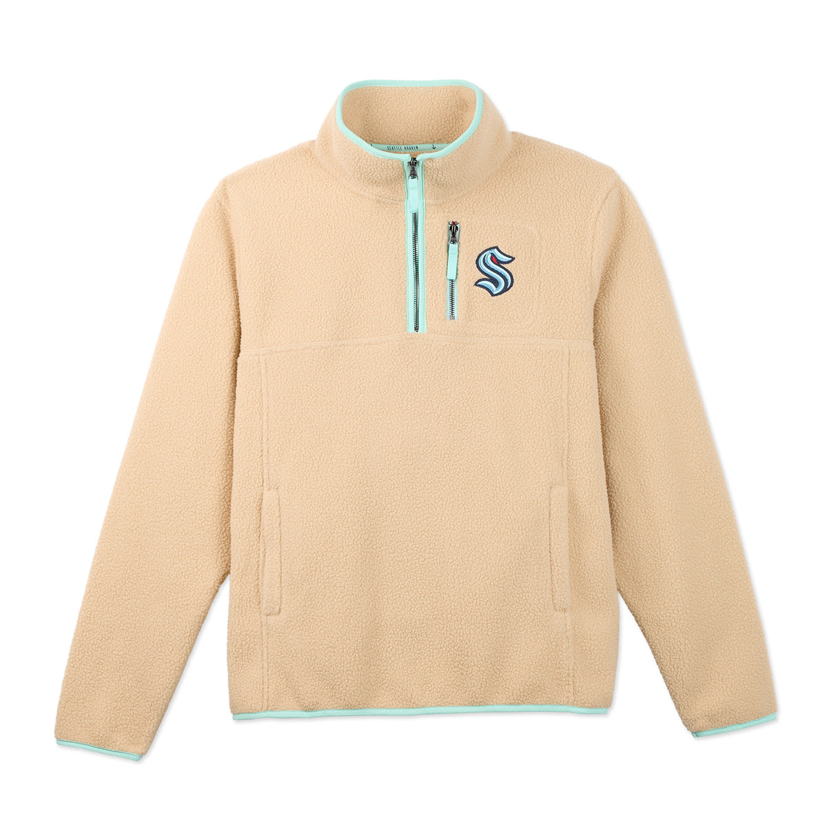 Seattle Kraken Polar Fleece Half Zip