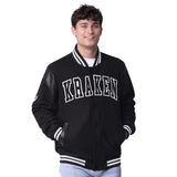 Seattle Kraken Clutch Hitter Varsity Jacket