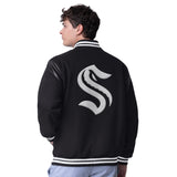 Seattle Kraken Clutch Hitter Varsity Jacket