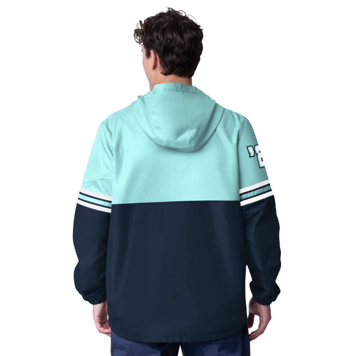 Seattle Kraken Batter Up Hooded Half Zip