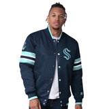 Seattle Kraken Starter Scout Varsity Jacket