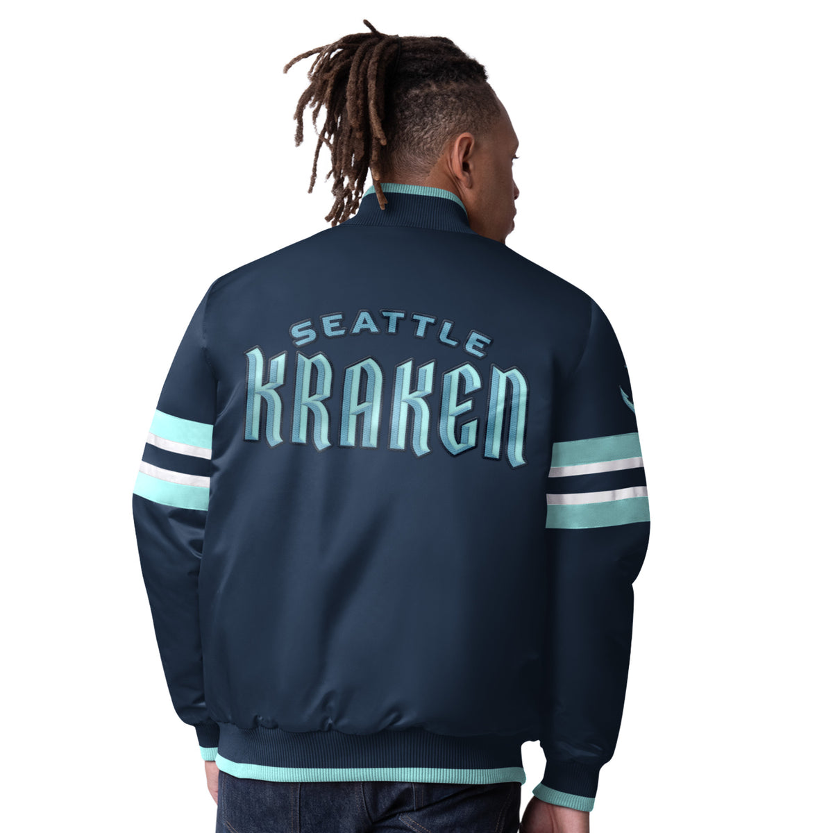 Seattle Kraken Starter Scout Varsity Jacket