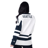 Seattle Kraken Womens Starter Hat Trick Long Sleeve