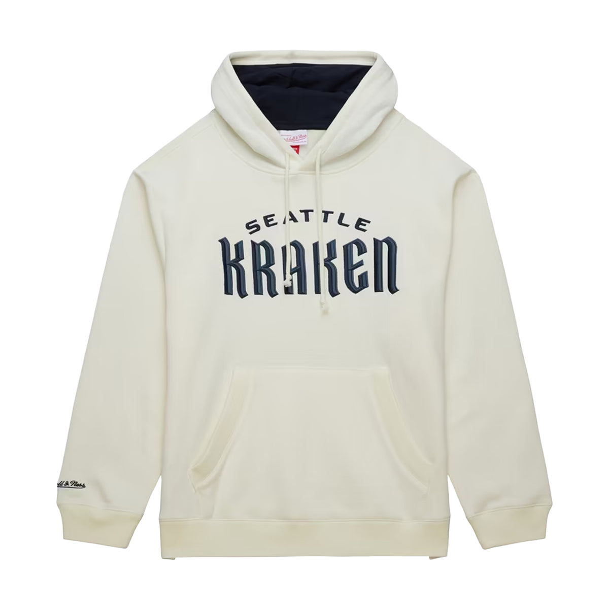 Seattle Kraken Mitchell and Ness Wordmark Heritage Hoodie
