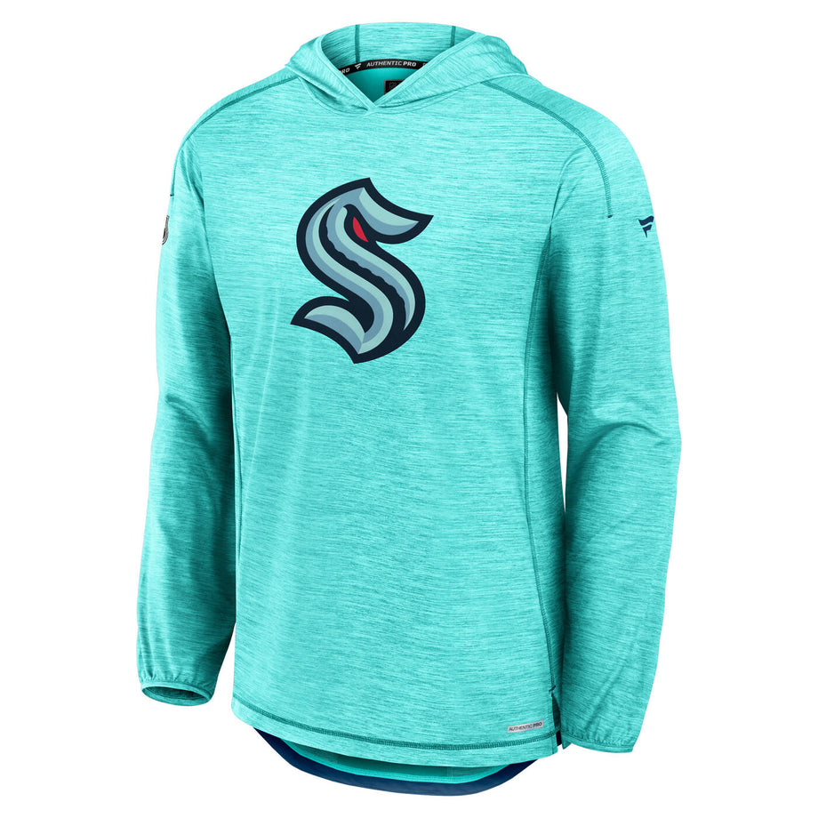 Seattle Kraken AP Rink Long Sleeve Hoodie Ice Blue – Seattle