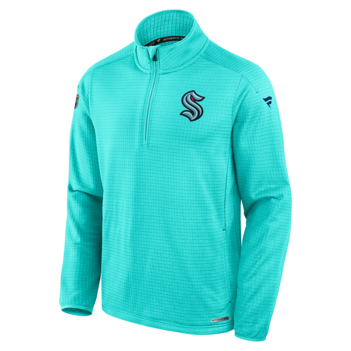 Seattle Kraken AP Rink LW Quarter Zip Ice Blue – Seattle Hockey Team Store
