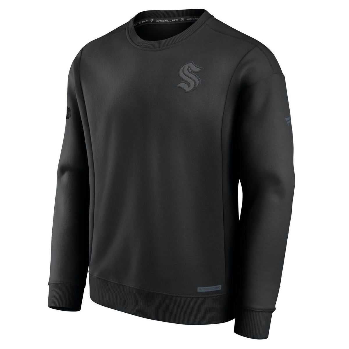 Seattle Kraken AP Road Crewneck Black