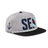 Seattle Kraken New Era SEA Golfer Hat