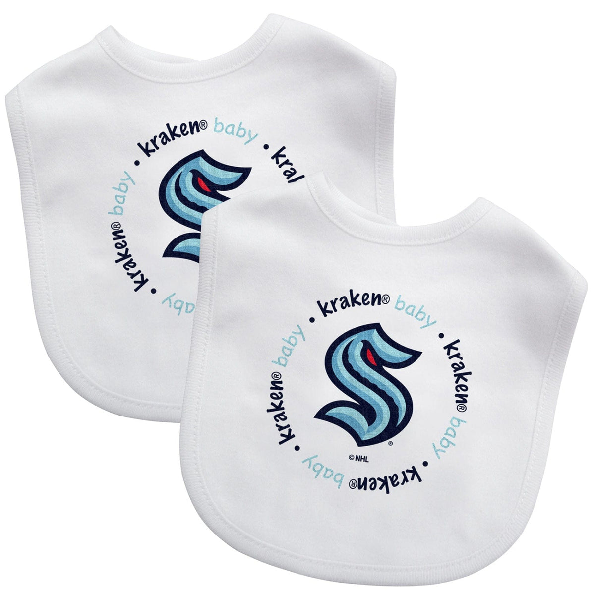 Seattle Kraken Kraken Bibs 2 Pack