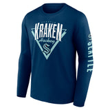 Seattle Kraken Headline Long Sleeve Tee