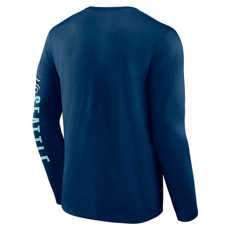 Seattle Kraken Headline Long Sleeve Tee