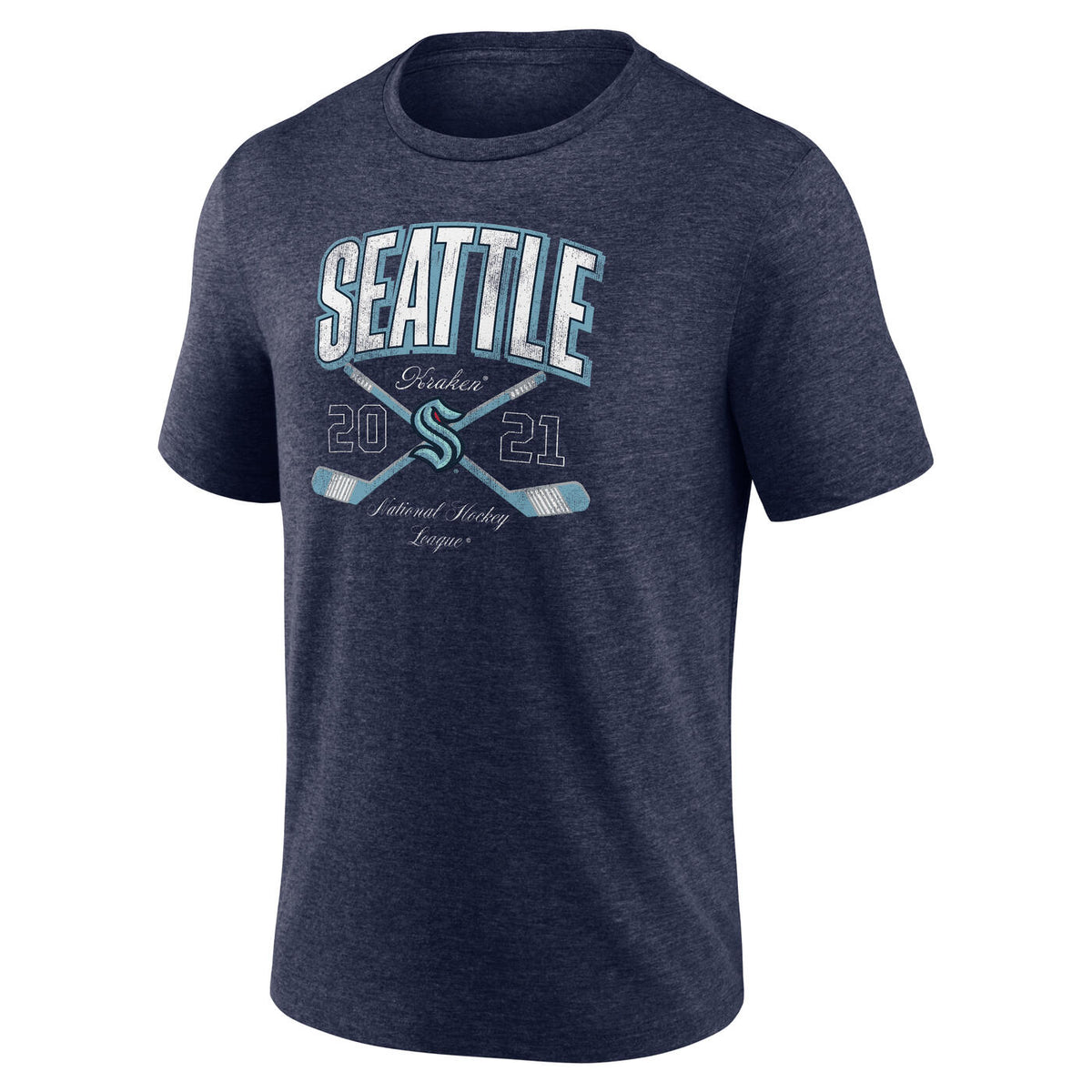 Seattle Kraken Cross Sticks Tee