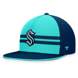 Seattle Kraken Hip Check Flat Brim Snap