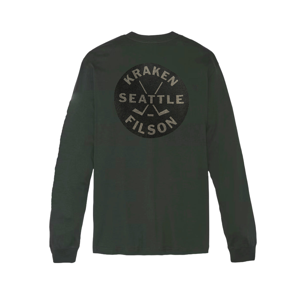 Seattle Kraken Filson Seattle Puck Beluga Long Sleeve Tee