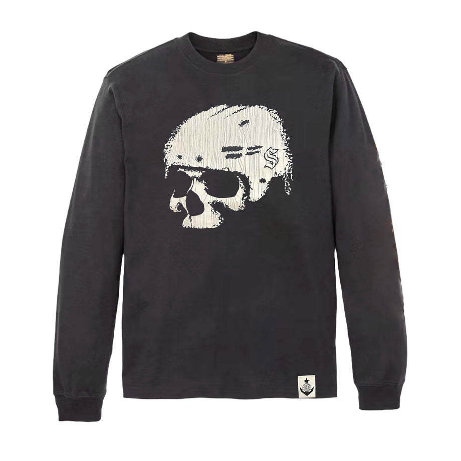 Seattle Kraken Filson Helmet Faded Long Sleeve Tee – Seattle