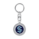 Seattle Kraken Spinner Logo Keychain